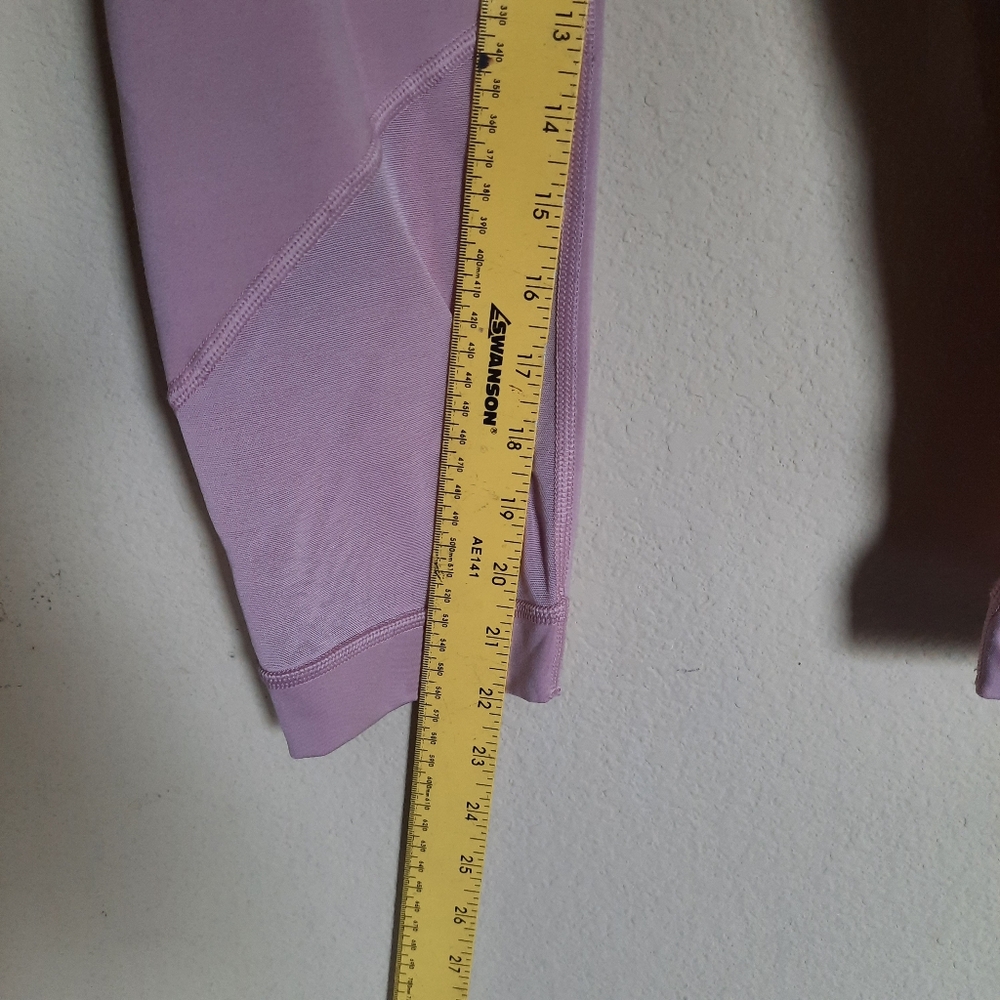 Dusty Pink Mauve Leggings Gapfit Athletic Athlesiure Workout - Picture 3 of 10